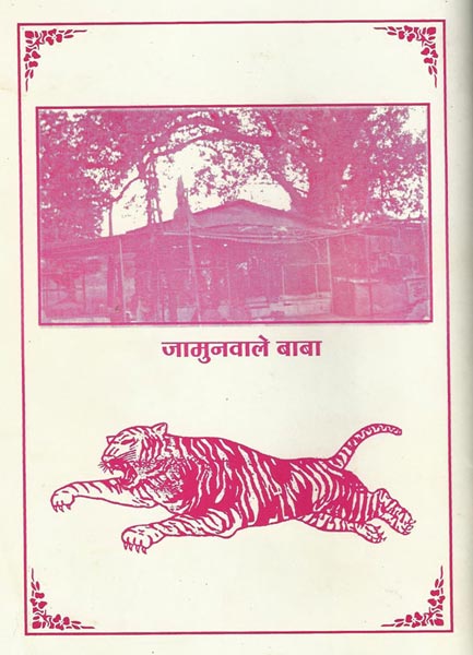 Back cover- Shaan-e-Sailani [The back cover mentions ‘Jamunwaale baba’. It is used to refer to Sailani baba, since he used to sit under the jamun (purple berry) tree.]